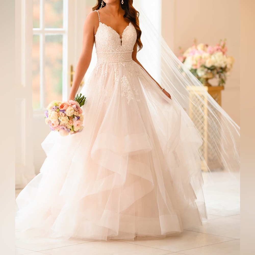Essence Stella York TIERED TULLE PRINCESS Wedding Dress